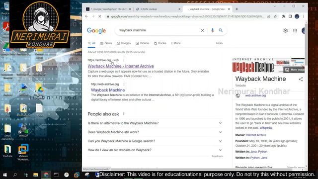 Web OSINT | Gather Information when website not found | Web time machine | webosint tryhackme смотреть онлайн