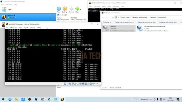 Settingan Network Virtualbox || NAT, Bridge, Internal Network || Tutorial Jaringan смотреть онлайн