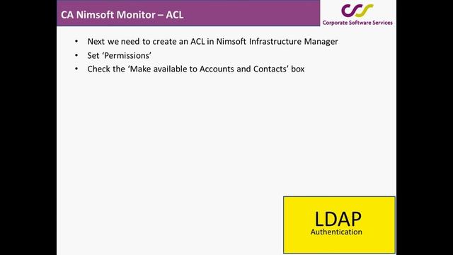 CA Nimsoft Monitor - UMP & LDAP Authentication смотреть онлайн