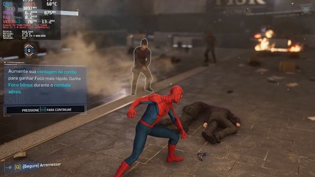 Spider Man Remastered no Linux | RX 5500 | Ryzen 5 2600 | 16GB DDR4 смотреть онлайн