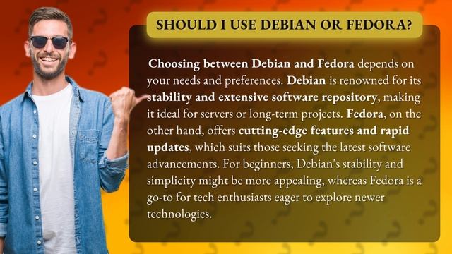 Should I use Debian or Fedora? смотреть онлайн