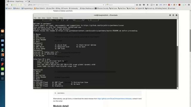 How To DOS attach using Pentmenu Tool смотреть онлайн