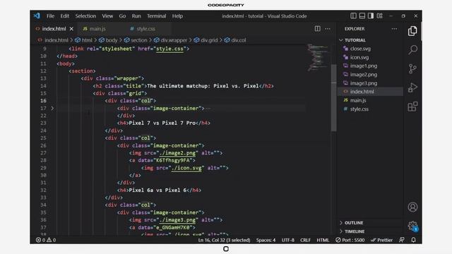Build A Responsive YouTube Modal Gallery | HTML, CSS & JS tutorial | codeopacity смотреть онлайн