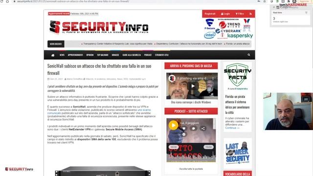 (in)Sicurezza Informatica: dall'attacco all'acquedotto alle intrusioni imparabili смотреть онлайн