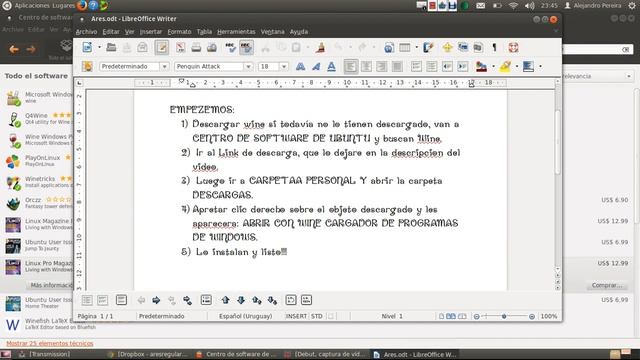 Como instalar Ares 2.1.7 para Linux, Ubuntu смотреть онлайн