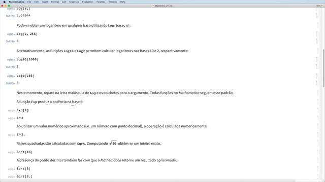 Introdução ao Mathematica - Aula 01: Introdução à computação numérica - parte I смотреть онлайн