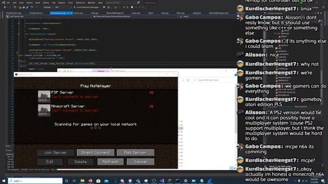 Minecraft PSP Server Gets INFINITE WORLDS! Crossplatform to Linux. Maybe even a Minecraft Speedrun? смотреть онлайн