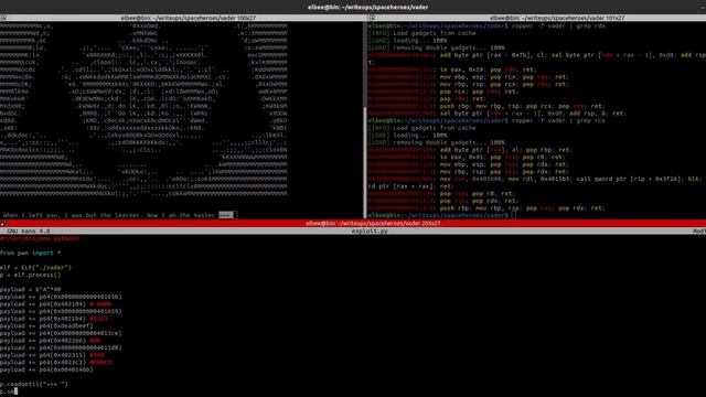 SpaceHeroes CTF 2022 - Vader + SATisfied Writeup смотреть онлайн