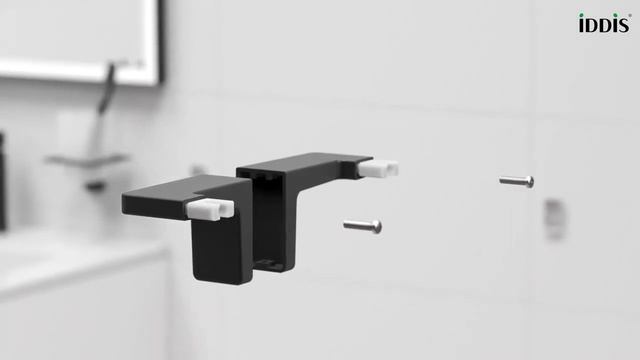 Установка полотенцедержателя IDDIS Slide. смотреть онлайн