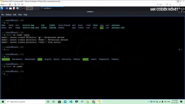 Mkdir Command In Hindi | #mkdir | Linux Directory Commands | Linux Command | Class #5 смотреть онлайн