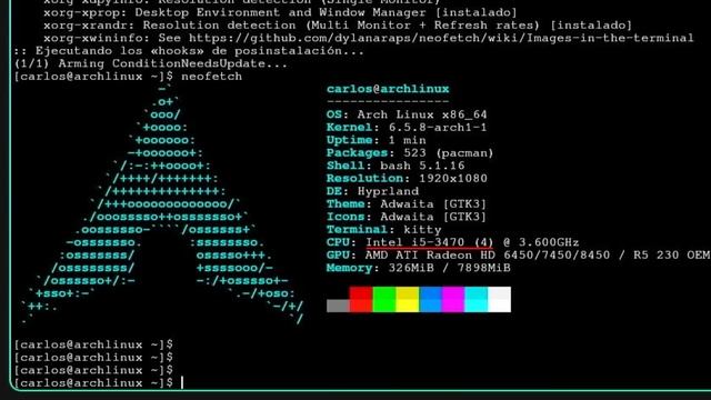 Arch Linux como NUNCA lo viste con Hyprland WM смотреть онлайн