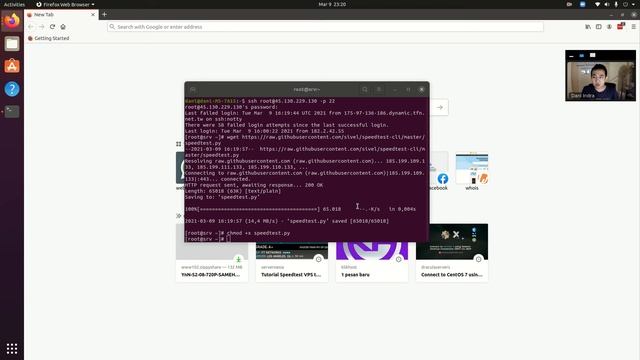 Panduan Speed Test uji kecepatan Bandwith pada VPS смотреть онлайн