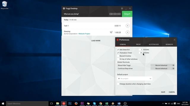 Introduction to Toggl Desktop Time Tracking App - Tutorial for Beginners смотреть онлайн
