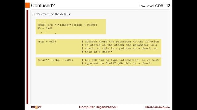 2020 05 01 : Linux: gdb - disassemble смотреть онлайн