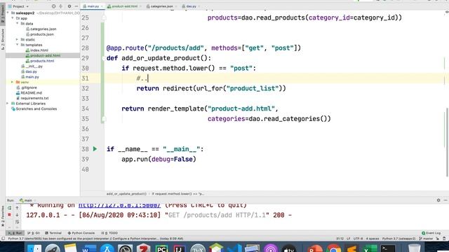 Python Flask (Bài tập-P03) - Thêm sản phẩm смотреть онлайн