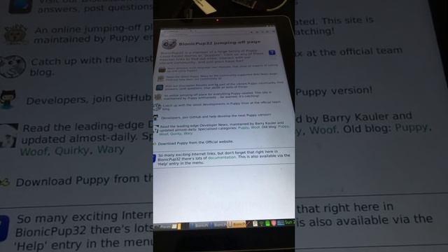 Puppy Linux running on Nextbook смотреть онлайн