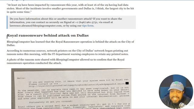 City of Dallas Hit by Royal Ransomware Attack | What You Need to Know смотреть онлайн