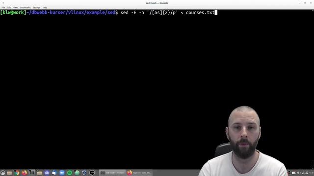 05 regex sed intro смотреть онлайн
