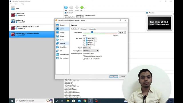 Install Kali linux on virtual box or VMWare смотреть онлайн