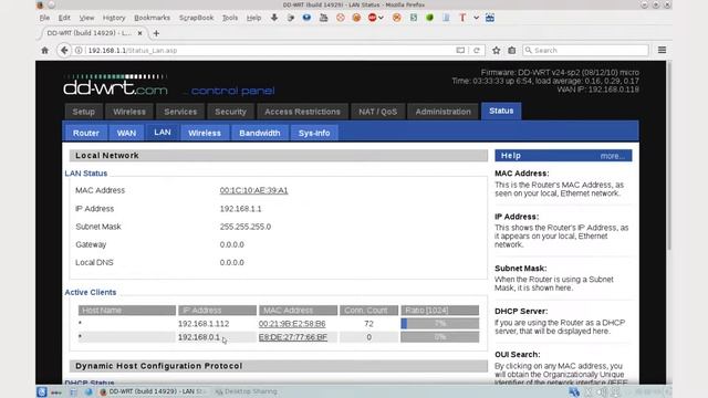 Linux Linksys WRT54G V8 Router Installed DD-WRT Setup as Wifi Repeater Pt5 смотреть онлайн