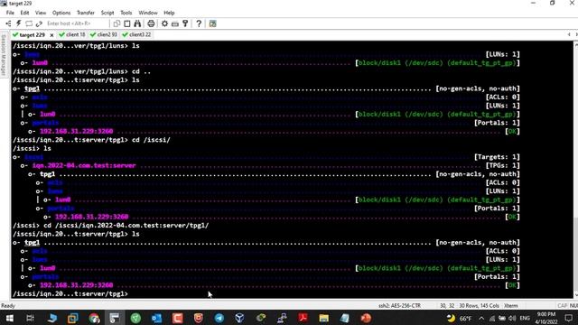 آموزش لینوکس lpic2-نصب iscsi target and initiator on linux - مصطفی بنایی part2 смотреть онлайн