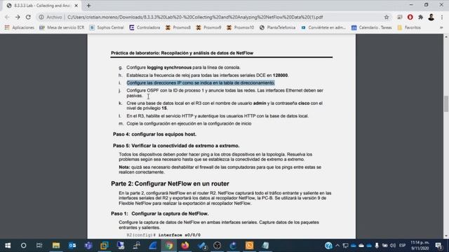 Configuración Netflow en router cisco смотреть онлайн