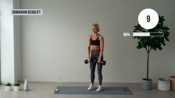 30 MIN KILLER LOWER BODY HIIT Workout - With Weights, No Repeat, Leg Day Home Workout