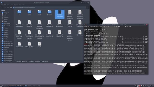 ArcoLinux : 3581 What to do after a clean install - arcolinux-nemesis - ricing смотреть онлайн