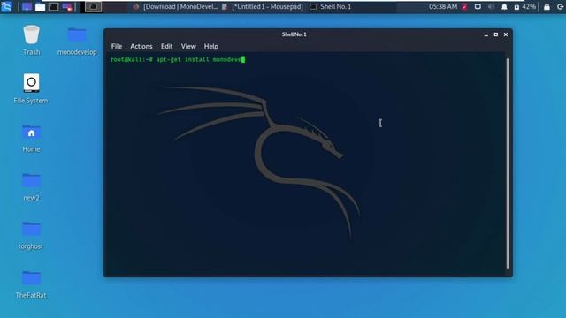 MonoDevelop IDE complete installation on Kali Linux смотреть онлайн