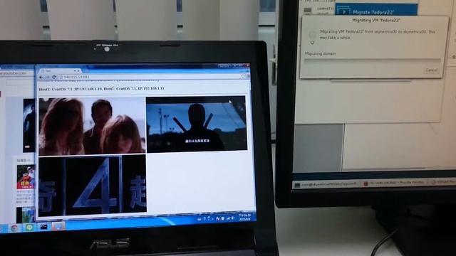 KVM Live Migration Demo 1 смотреть онлайн