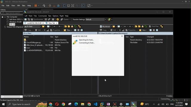 Eve-ng installation in VMware workstation смотреть онлайн