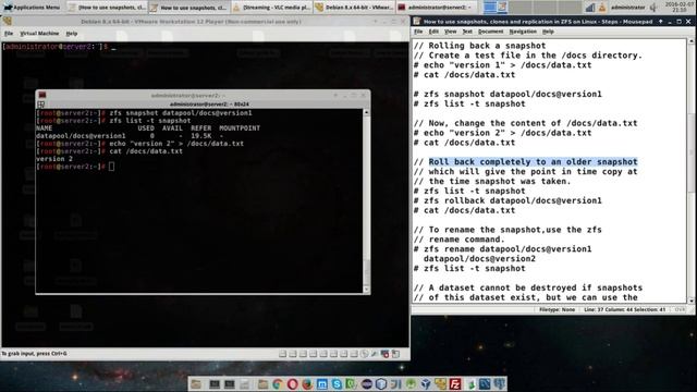 How to use snapshots, clones and replication in ZFS on Linux смотреть онлайн