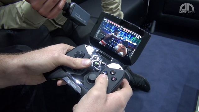 Nvidia Project Shield - Hands-On - MWC 2013 - androidnext.de смотреть онлайн