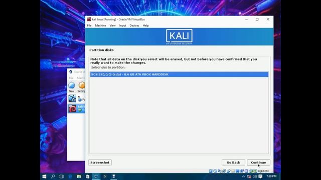 how to install kali linux latest 2021 in virtual box on window 10!! easy method смотреть онлайн