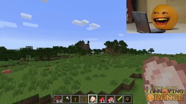 Annoying Orange Let's Play Minecraft #3: Temple Of BOOM! смотреть онлайн