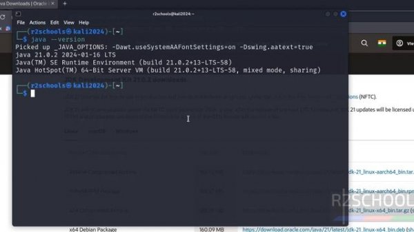 How to install and configure Java JDK 21 on Kali Linux 2024 | install java jdk 21 on Kali Linux