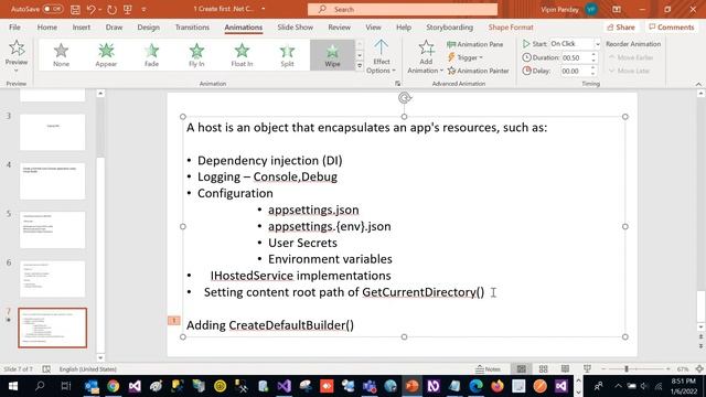 Add a Default Host Builder | ASP.NET Core Web API tutorial смотреть онлайн
