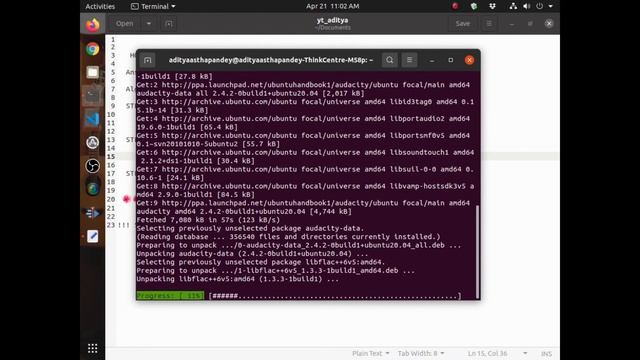 How to install Audacity on Ubuntu 20.04 and 21.04? смотреть онлайн