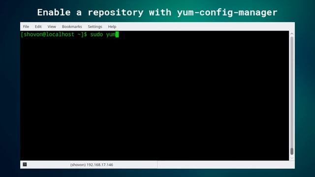 Enable a repository from the Command Line on CentOS 7 смотреть онлайн