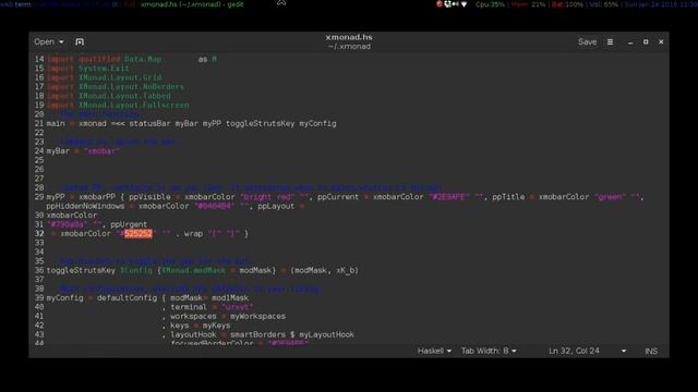 Xmonad:Beginner Guide part 2 смотреть онлайн