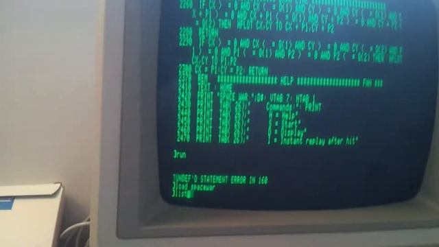 BASIC Week #4 - Space War - Apple //c смотреть онлайн