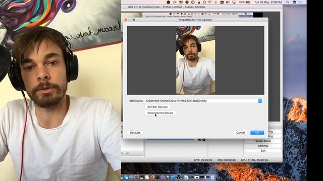 iOS Camera for OBS Studio Plugin Tutorial: #1 Adding the plugin and connecting to your device смотреть онлайн