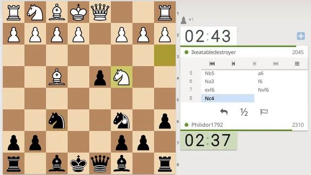 Опасный гамбит против Лондонской системы (London System) смотреть онлайн