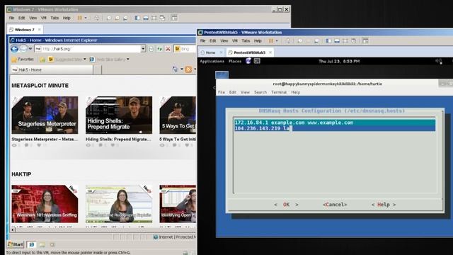 LAN Turtle 107 - Man in the Middle DNSSpoof смотреть онлайн