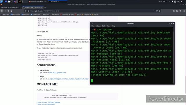 SMS spoofing using Kali Linux or Termux. how to send message using fake number. смотреть онлайн