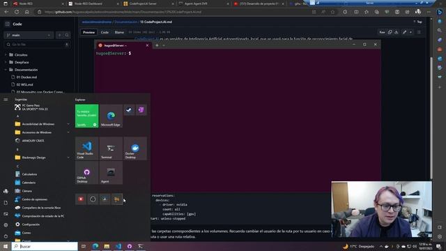 Desarrollo de proyecto 013 - Servidor de CodeProject.AI para reconocimiento facial смотреть онлайн