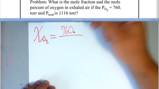 Mole Fraction and Mole Percent | Given Partial Pressures and Total Pressures| www.whitwellhigh.com смотреть онлайн