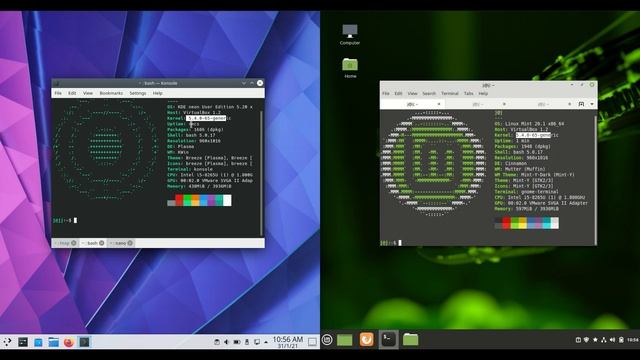 KDE NEON VS Linux Mint 20.1 смотреть онлайн