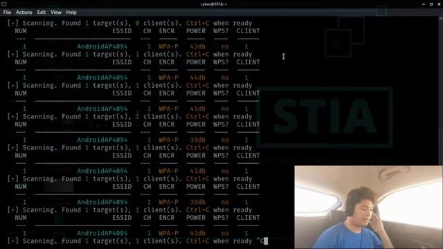 cyber security - WIFI hacking with wifite - cybereagle2001 смотреть онлайн