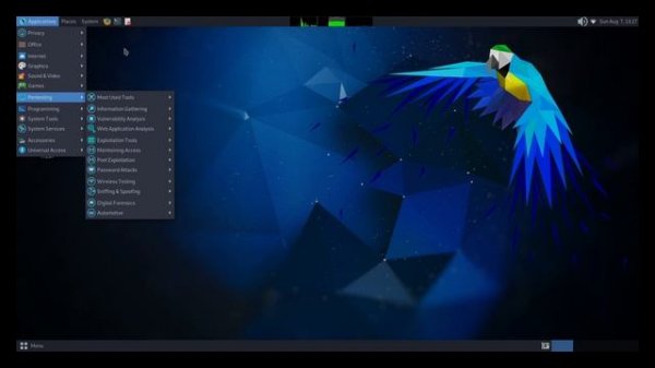 Parrot Security OS 5.1 on Raspberry Pi - AnonSurf